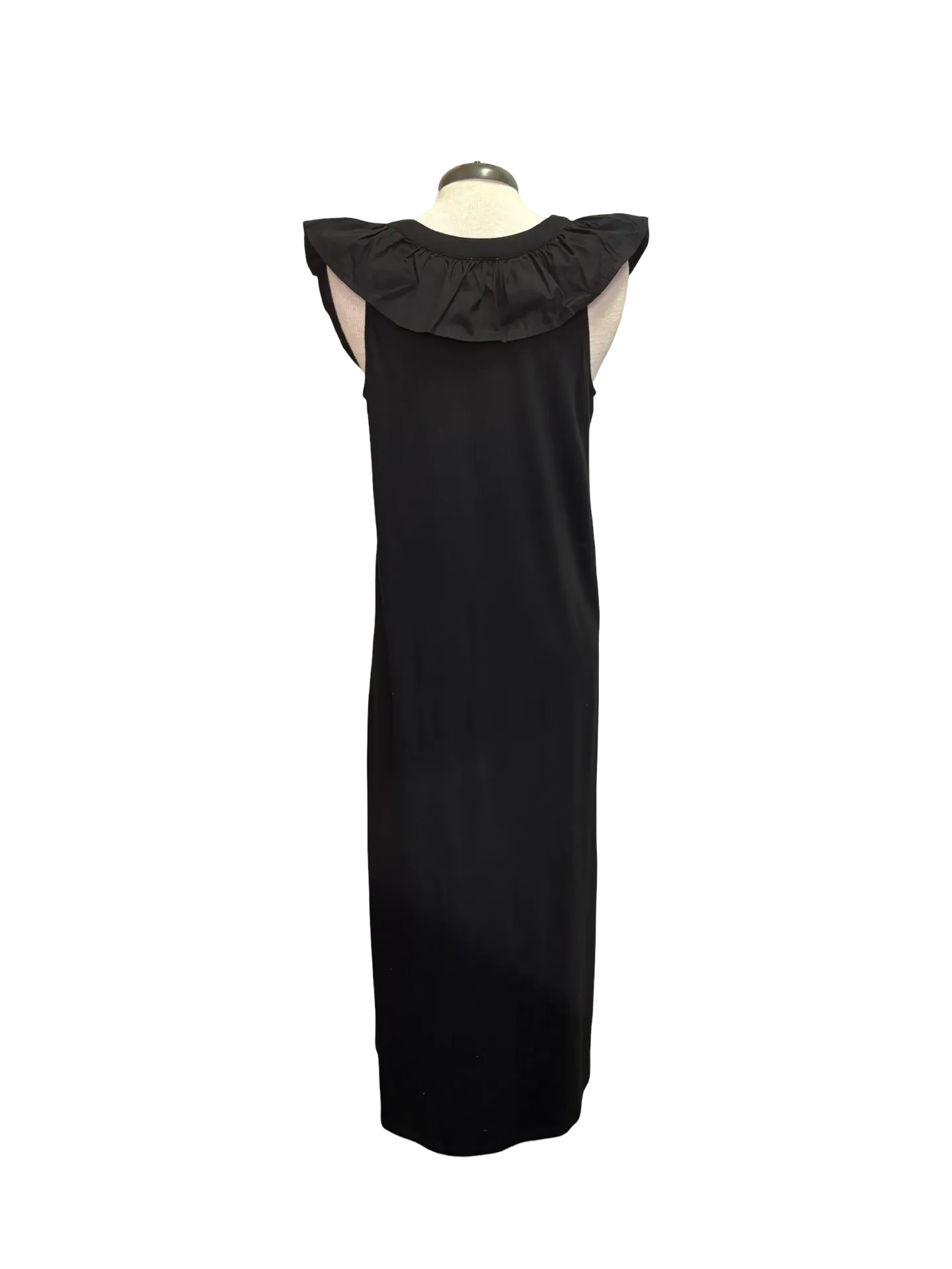 Kimi Ruffle Maxi Dress Black