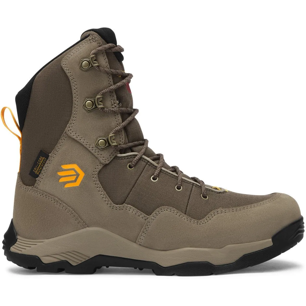 Lacrosse Men's Ridgeback 8" WP 400G Lace Up Hunting Boot -Brown- 504223