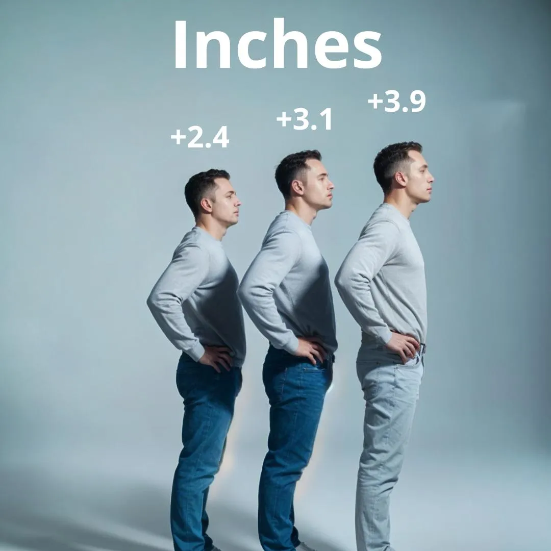 Liam Classic Sneakers 1.6, 2.4, 3.1 & 3.9 inches Lift