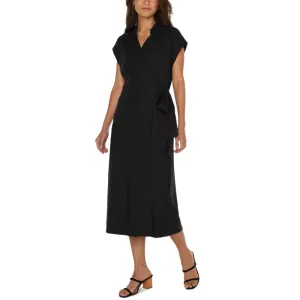 Liverpool Collared Wrap Dress