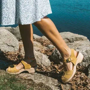 Lotta From Stockholm | Low Peep Toe Clogs