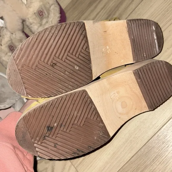 Lotta From Stockholm | Low Peep Toe Clogs