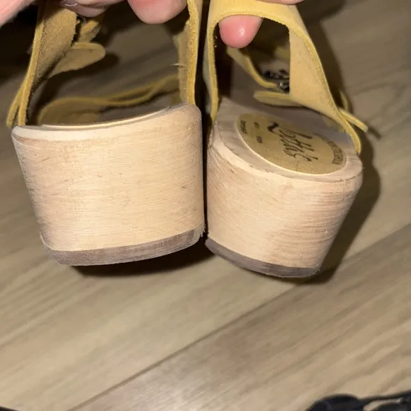 Lotta From Stockholm | Low Peep Toe Clogs