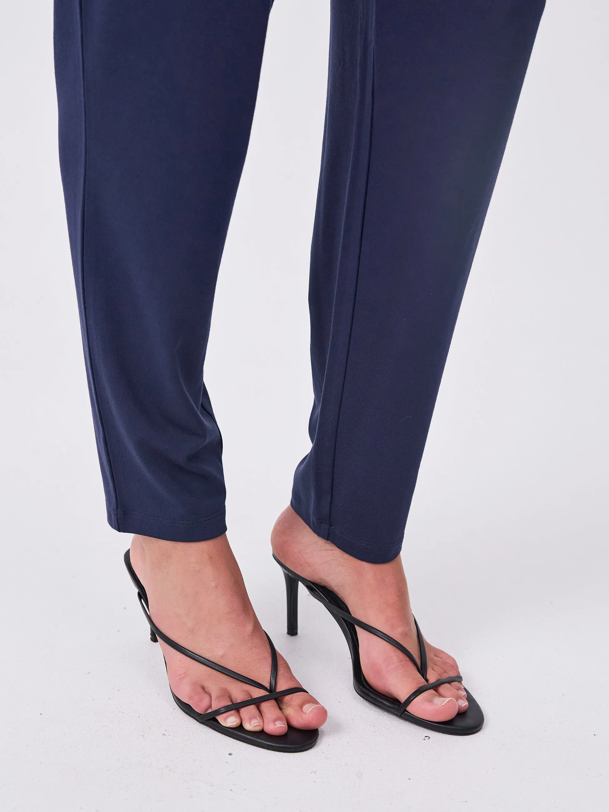 Lounge Slim Leg Pant - Navy