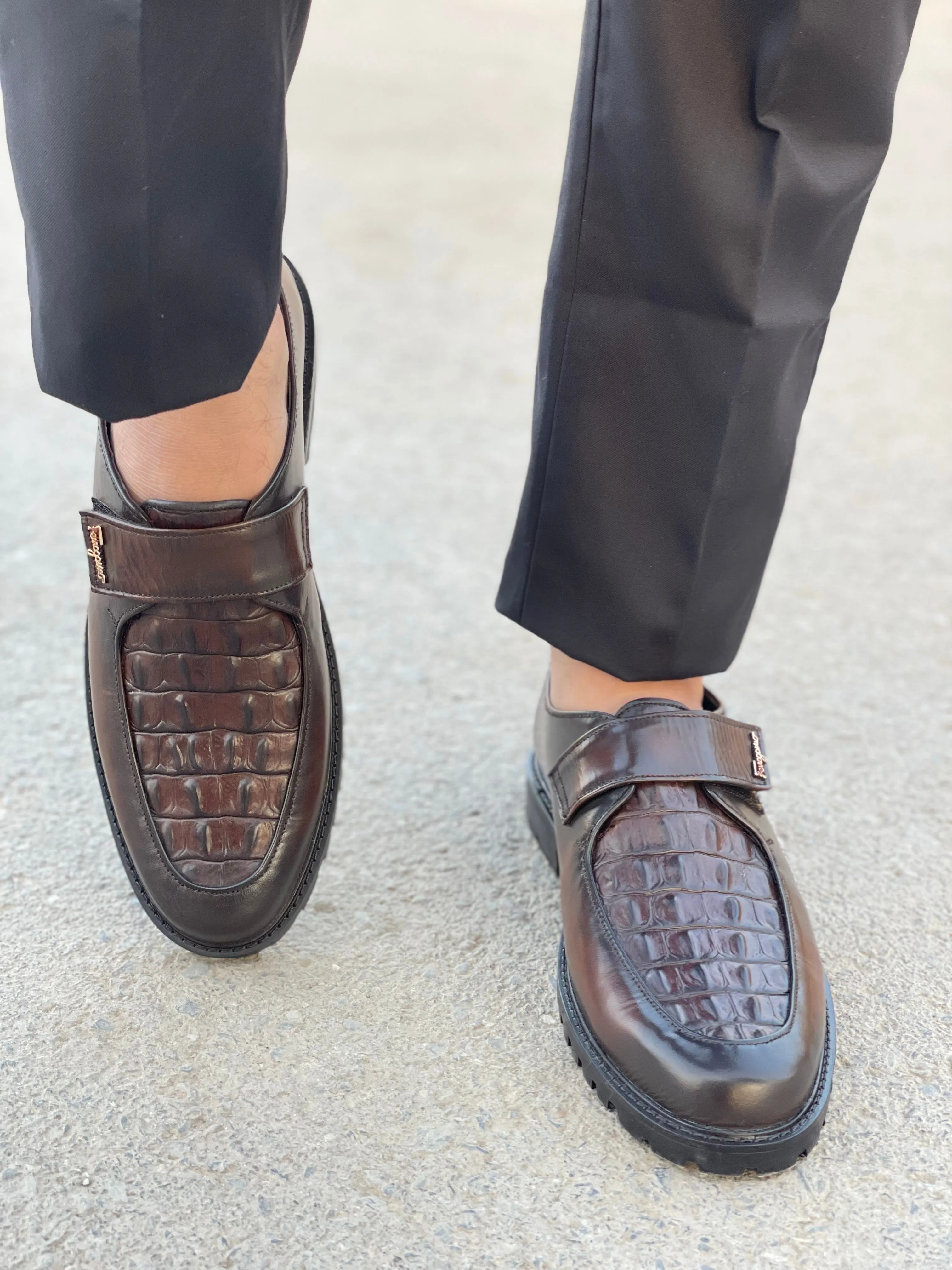 LS Pure Leather Handmade Cavalor CHUNKY LOAFERS LS-104
