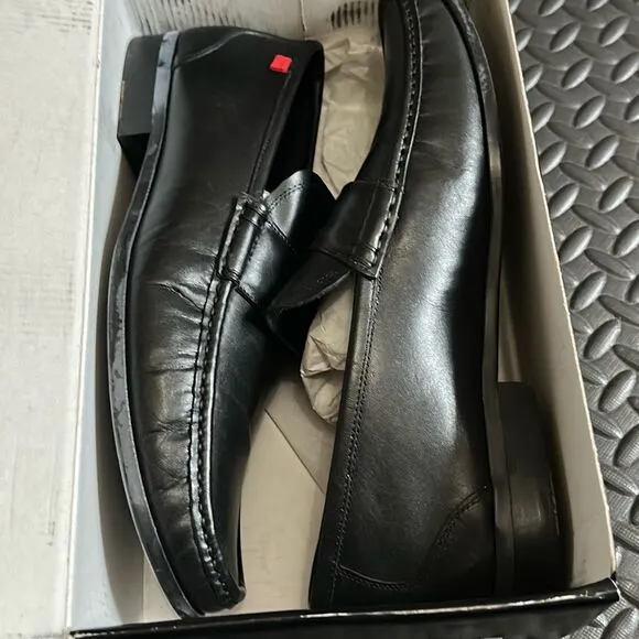 Marc Joseph NY Men's Size 13 Lexington Slip On Loafers Black Napa Leather
