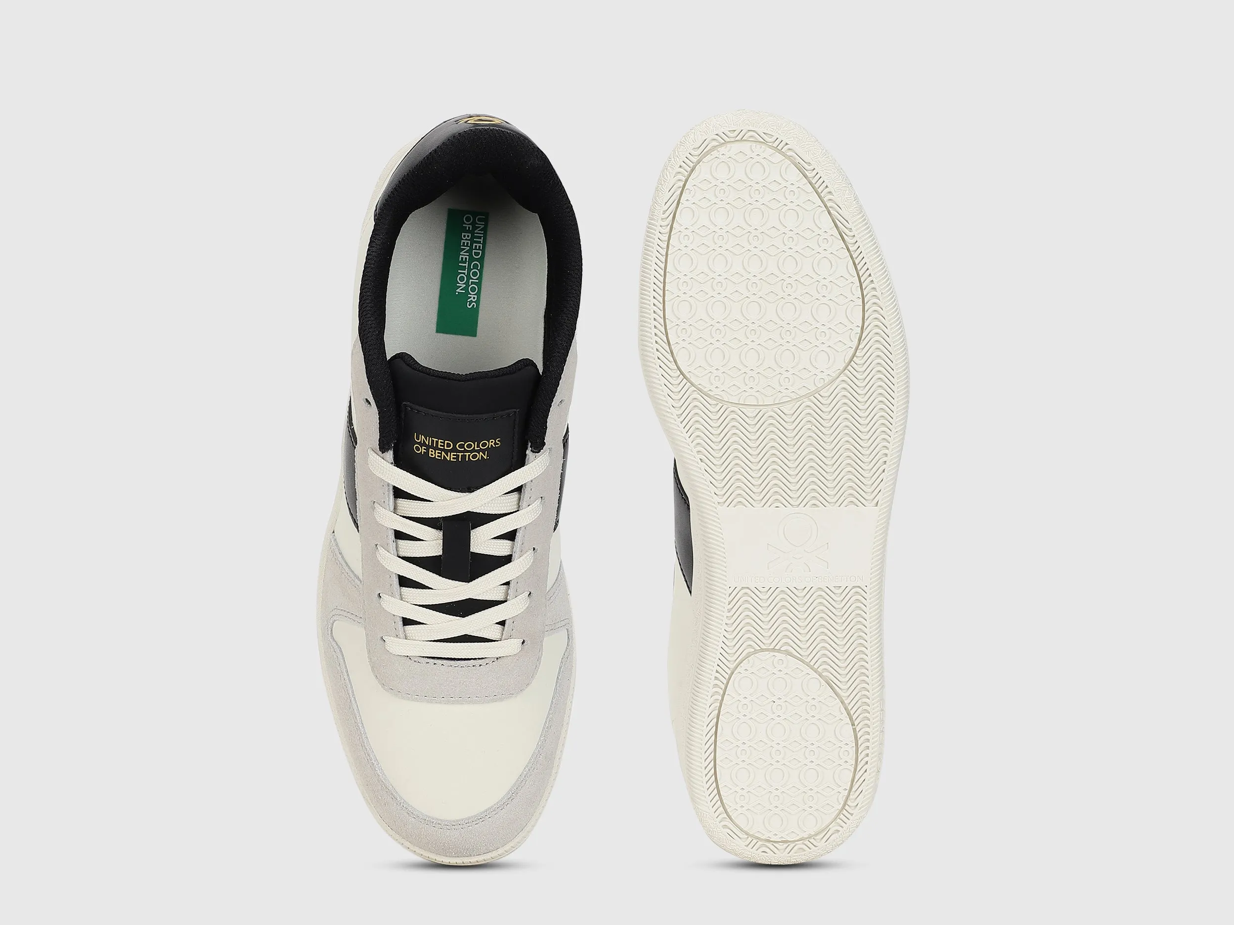 Men PU Colorblocked Sneakers