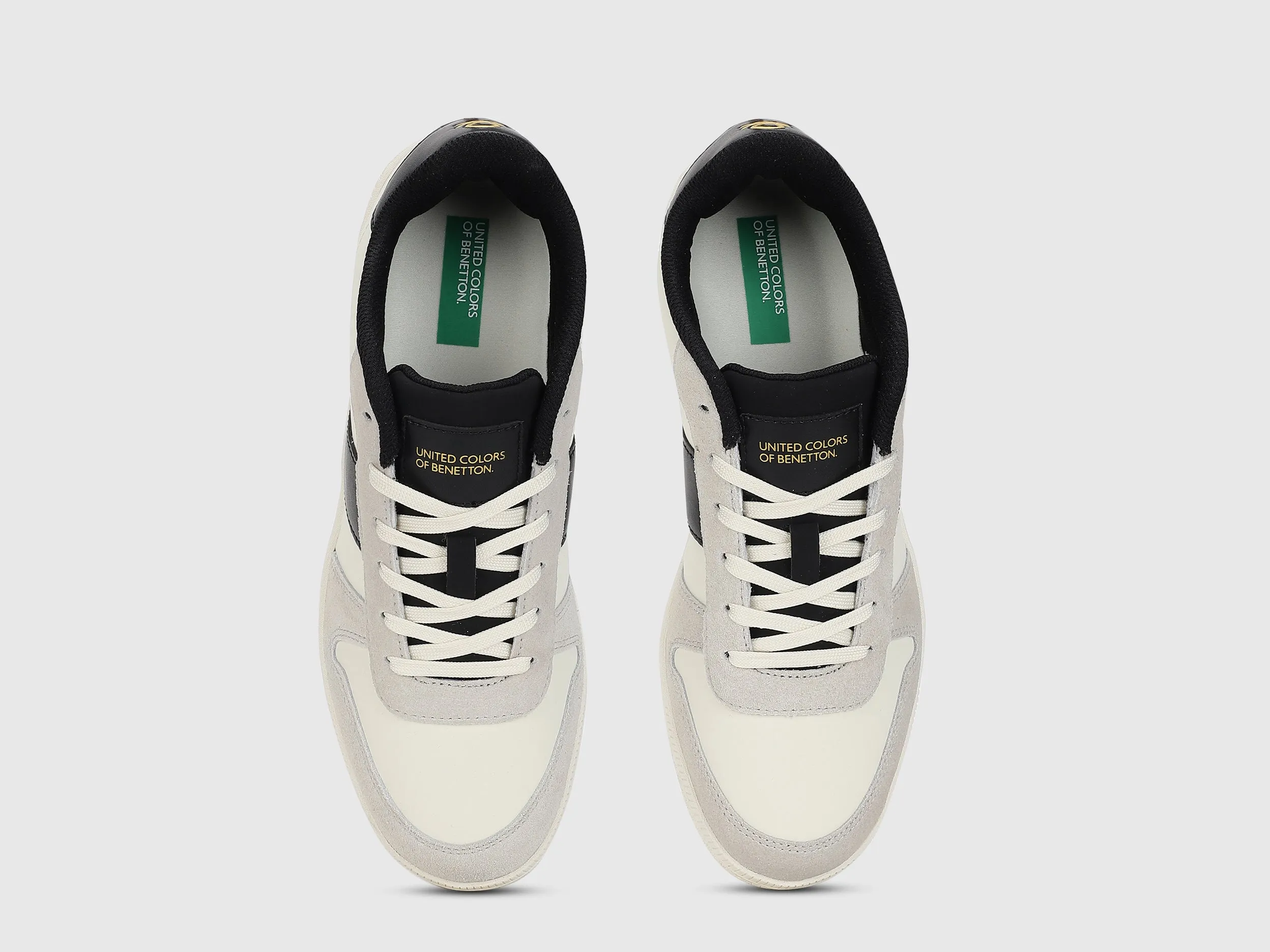 Men PU Colorblocked Sneakers