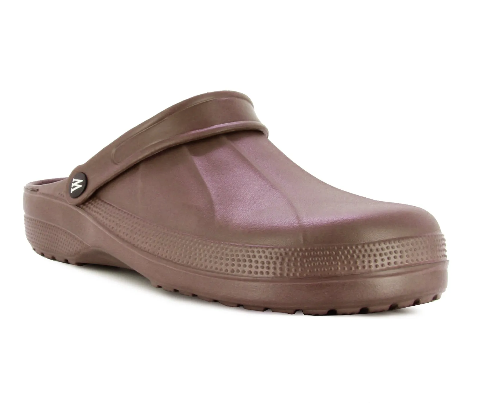 Mens Wetlands Clogs in Brown