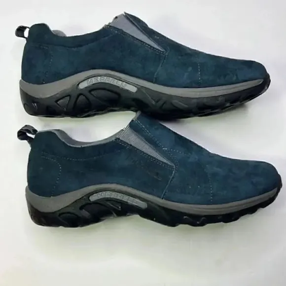 Merrell kids Jungle Moc leather shoes clogs size 6