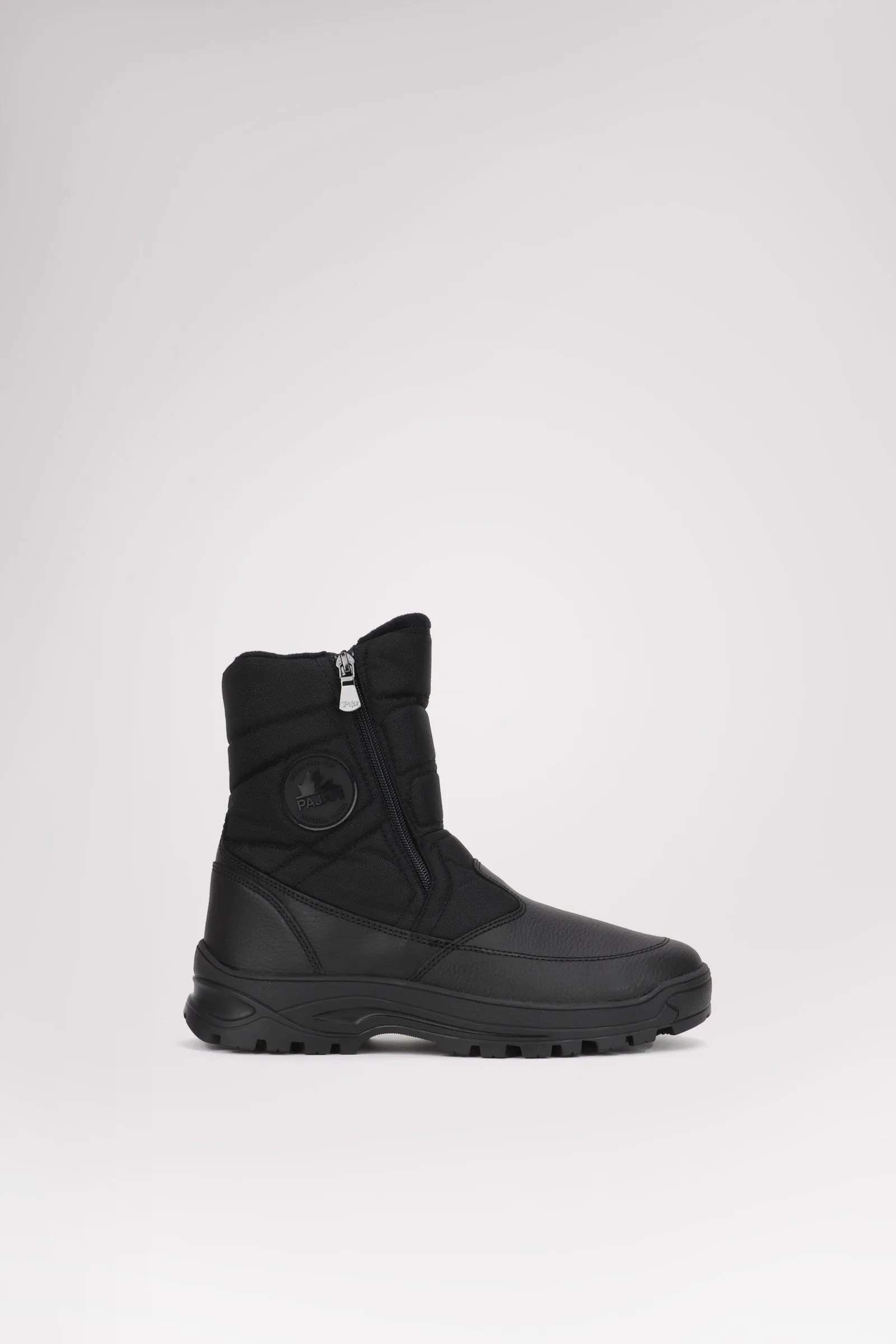 Mirko Men's Zip Up Boot w/Ice-Gripper