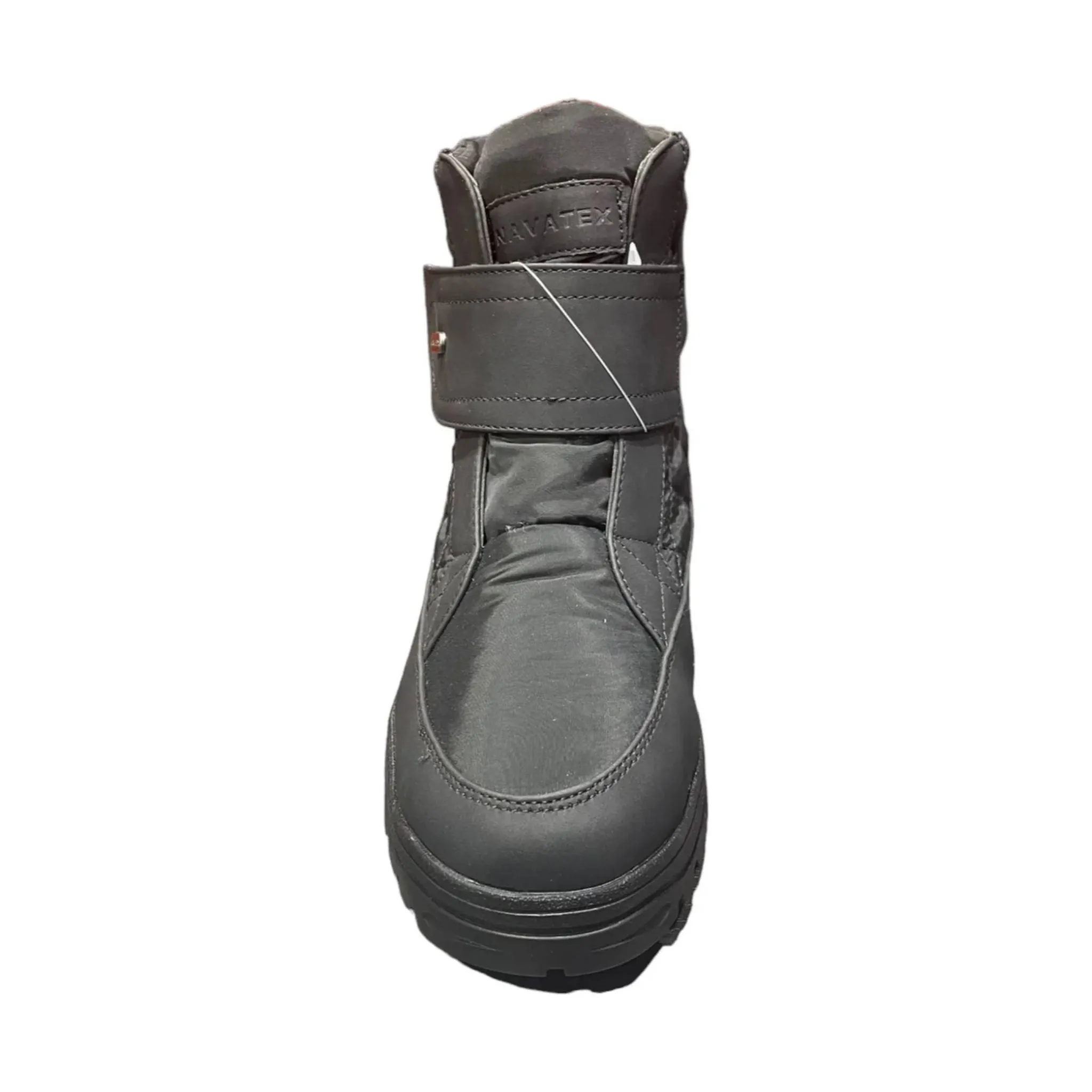 Navatex Women's Velcro Closure Winter Boots - Black