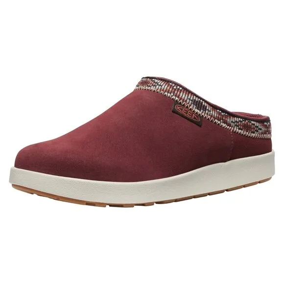 NEW KEEN  Elle Suede Mules in Andorra/Birch Sz. 6