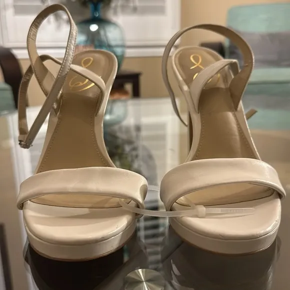 New Sam Edelman Jade Two-Piece Platform Sandals Shoes size 8.5