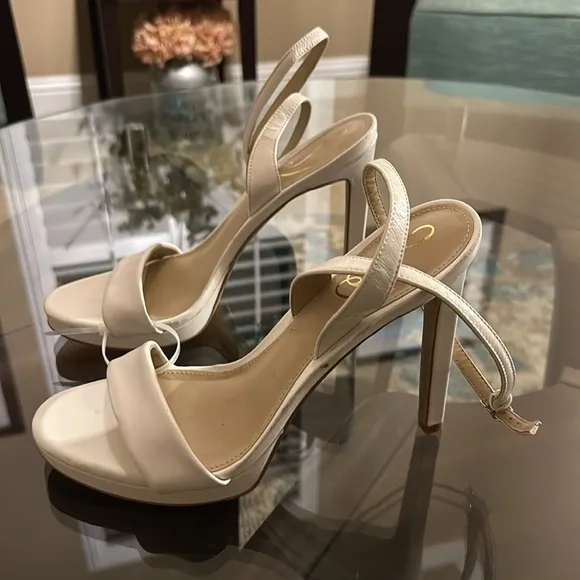New Sam Edelman Jade Two-Piece Platform Sandals Shoes size 8.5