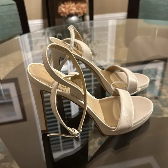 New Sam Edelman Jade Two-Piece Platform Sandals Shoes size 8.5
