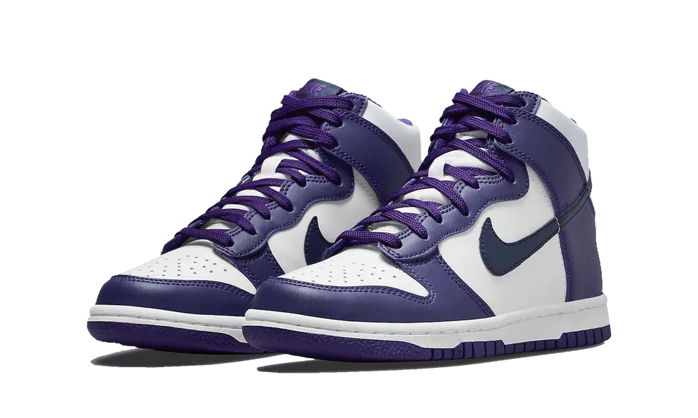 Nike Dunk High Electro Purple Midnight Navy