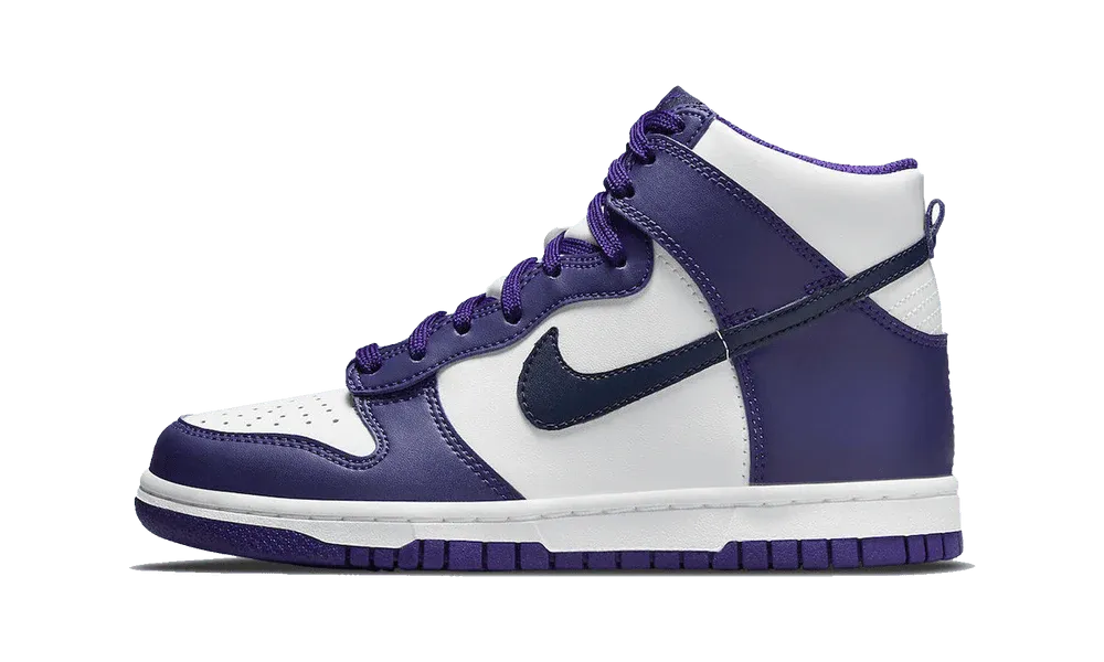 Nike Dunk High Electro Purple Midnight Navy