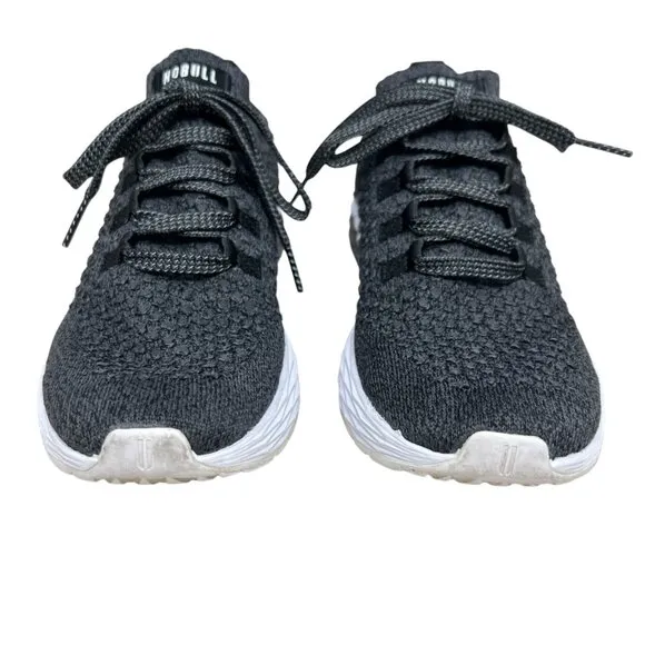 NOBULL Mid-Runner Knit Training sneakers Charcoal Gray sz Men's 12.5 women's 14