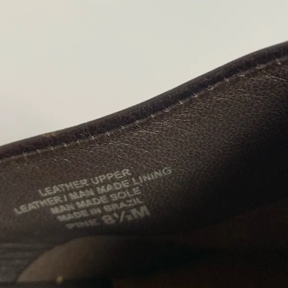 Nurture by Lamaze brown leather clogs size 8.5