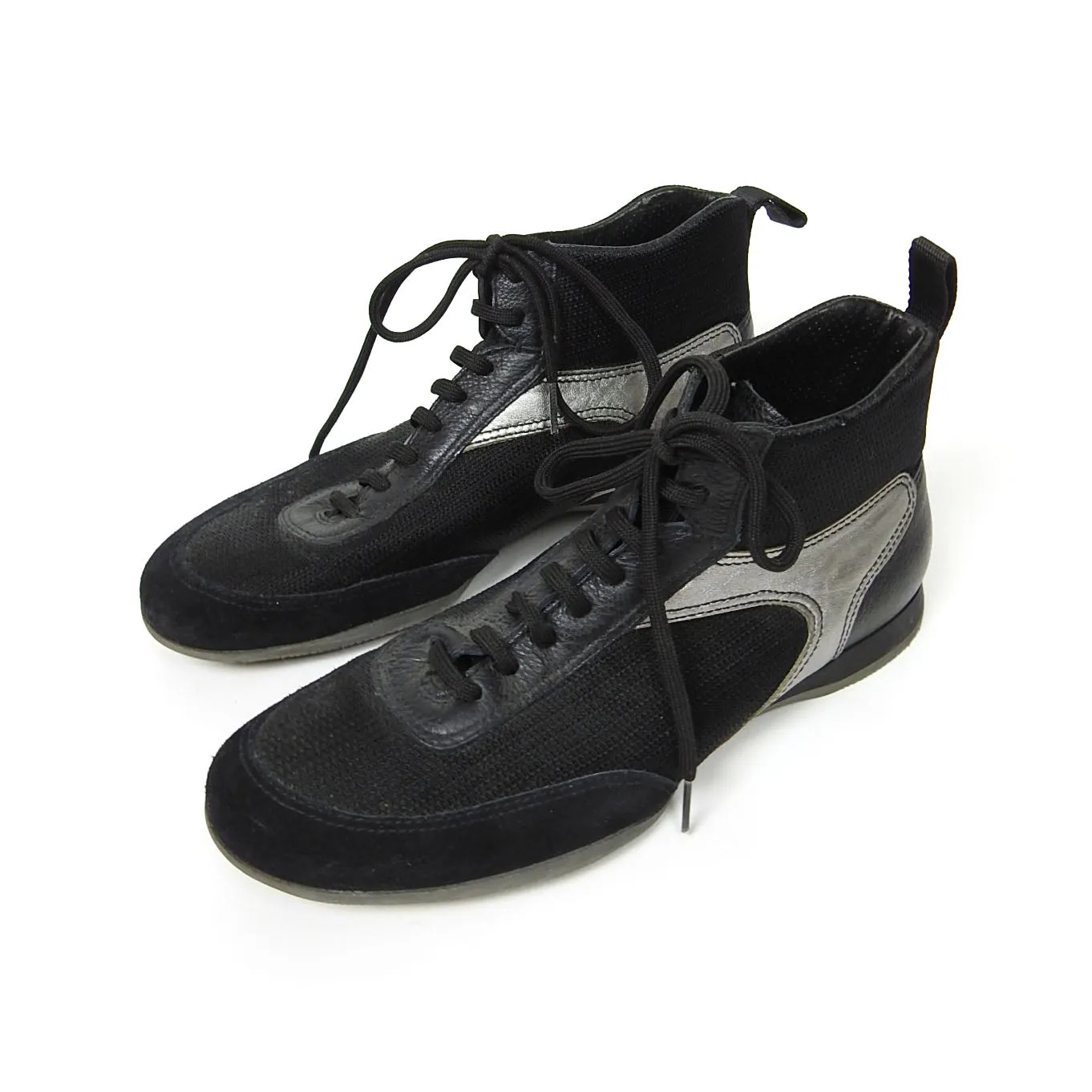Prada High Top Sneakers Size 7.5