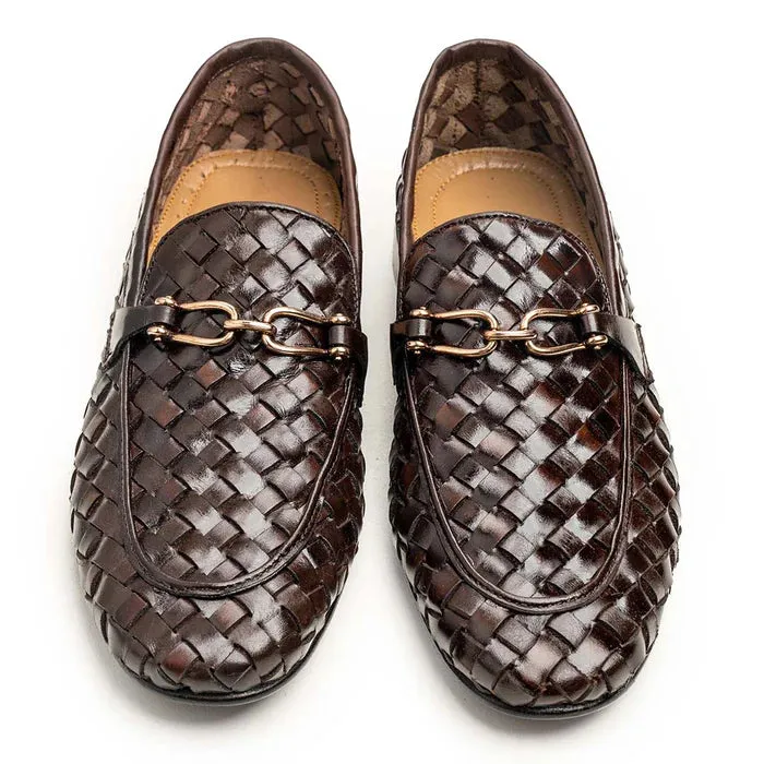 Premium Knitted Loafers - D.BRN