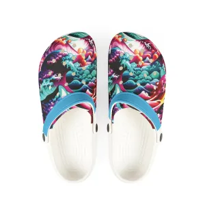 Prismatic Tsunami- Foam Rubber Shoes