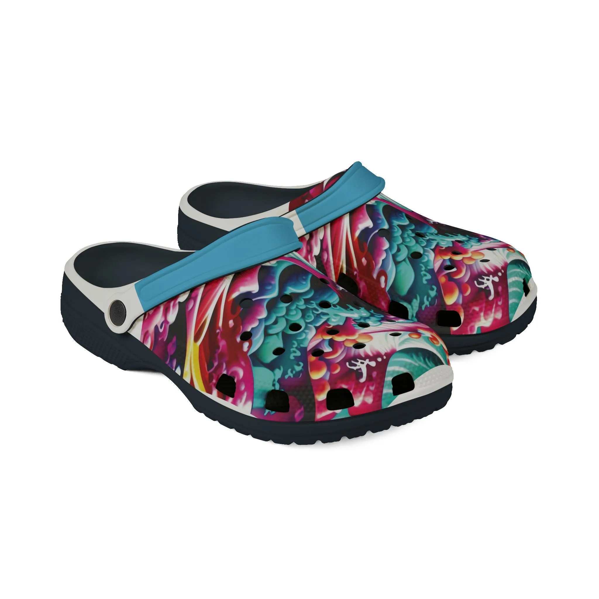 Prismatic Tsunami- Foam Rubber Shoes