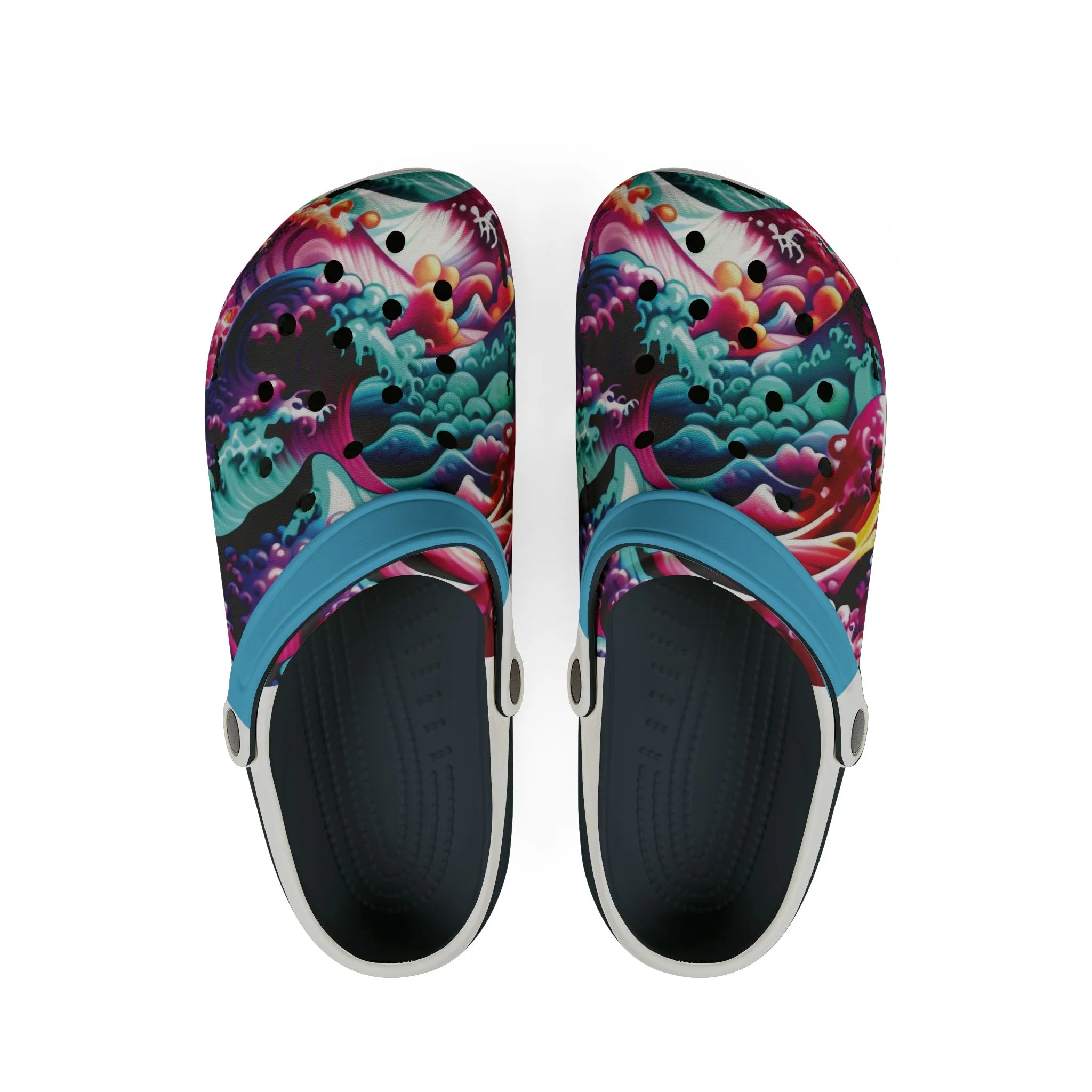 Prismatic Tsunami- Foam Rubber Shoes