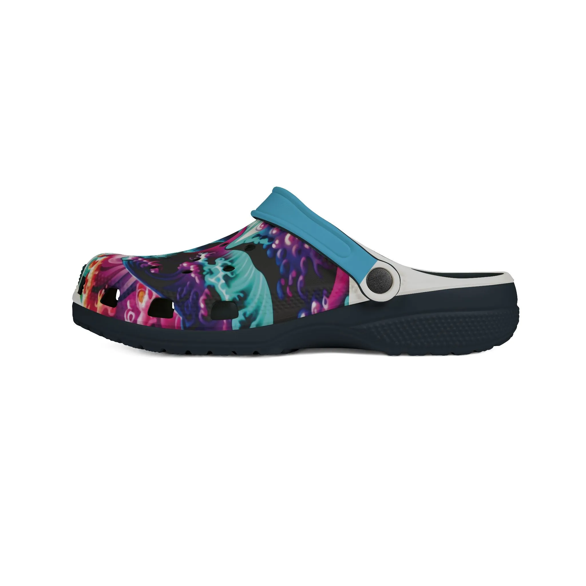 Prismatic Tsunami- Foam Rubber Shoes