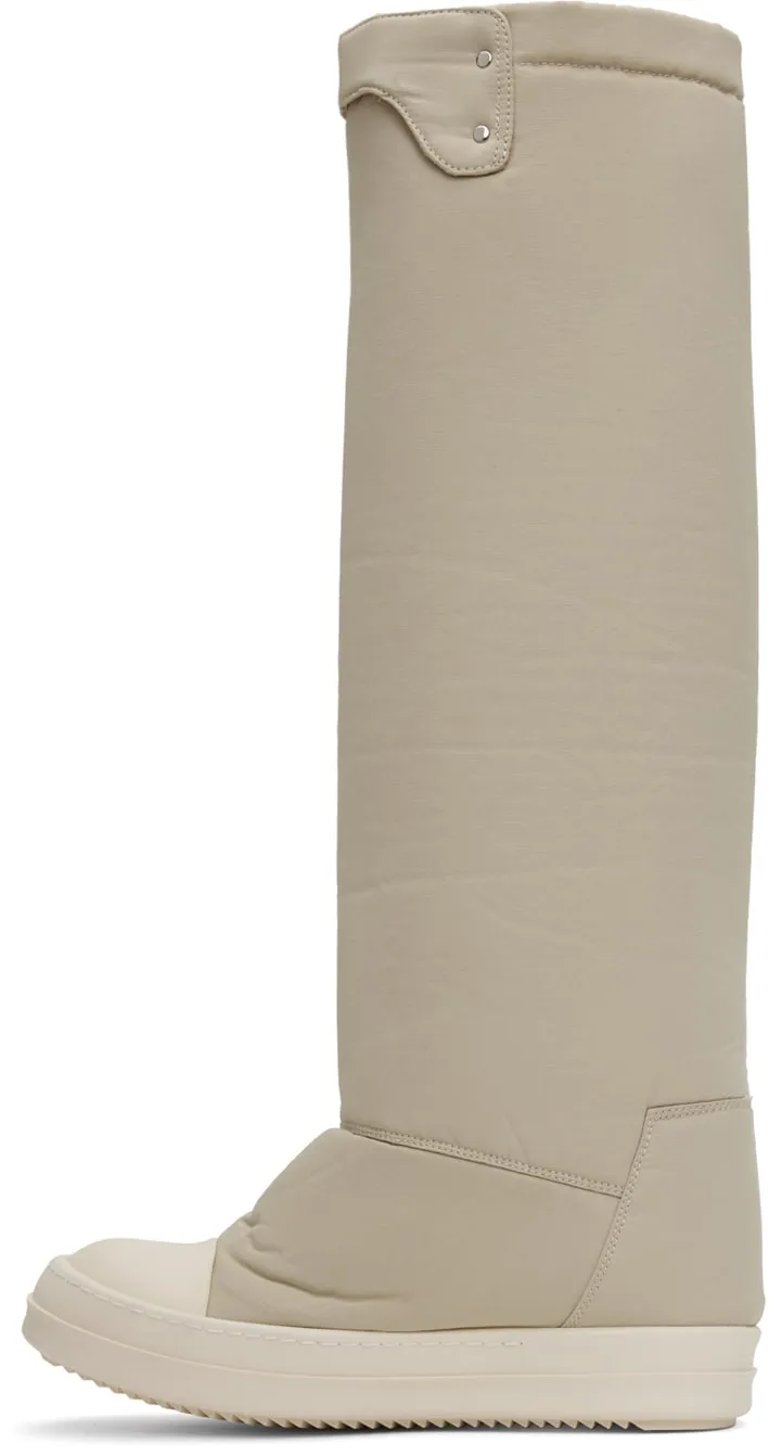 RICK OWENS DRKSHDW Beige Elefant Sneakers
