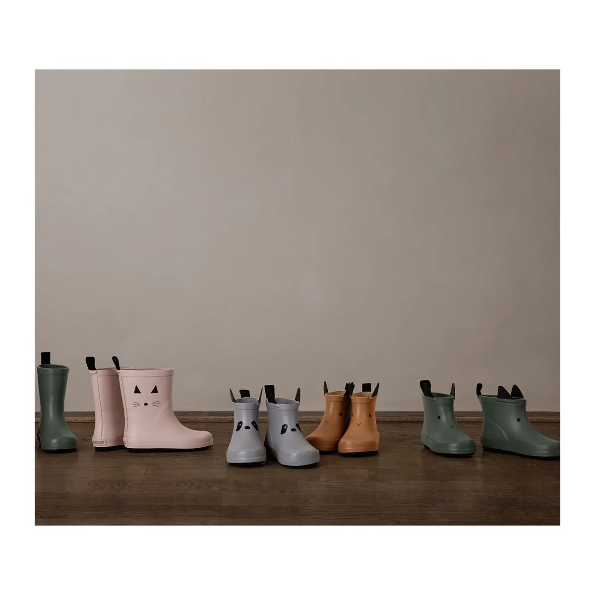 Rio Rain Boot - Rabbit faune green