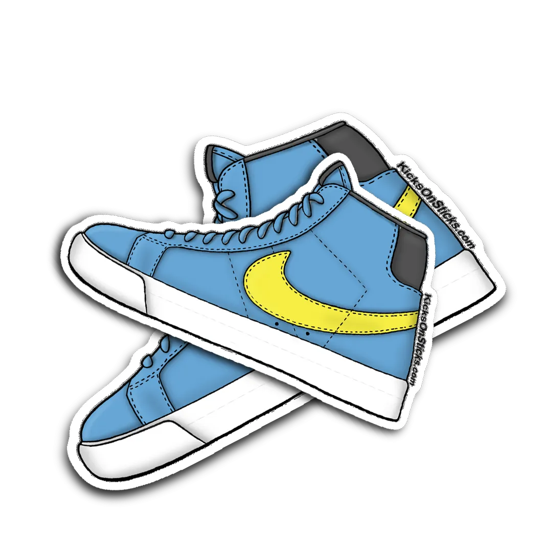 SB Blazer "Aquamarine" Sneaker Sticker