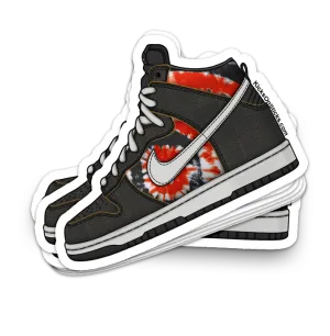 SB Dunk High "Huf" Sneaker Sticker
