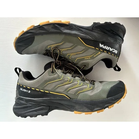 SCARPA Men's Rush 2 GTX Waterproof Gore-Tex  Hiking Boots- Sz 11 M