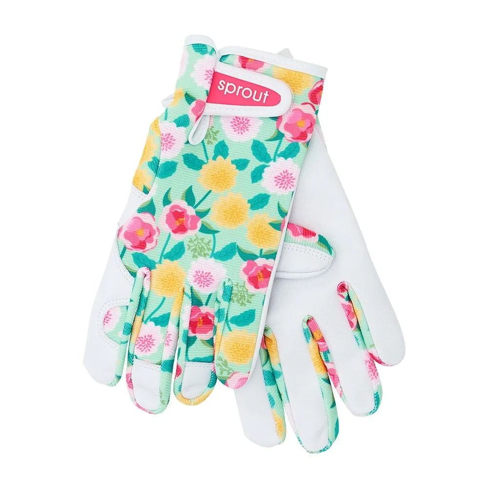 Sprout Goatskin Gloves – Camellias Mint