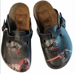STAR WARS KYLE REN BIRKENSTOCK Clogs Kids 26 nwot