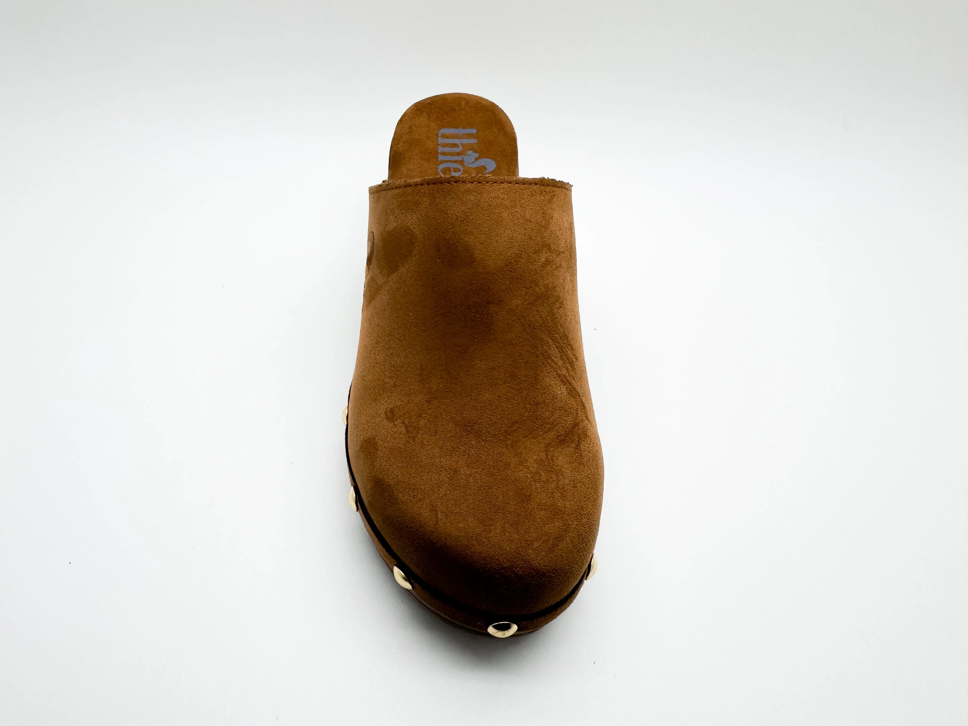 thies 1856 ® Rec Comfy Clog vegan tobacco (W/X)