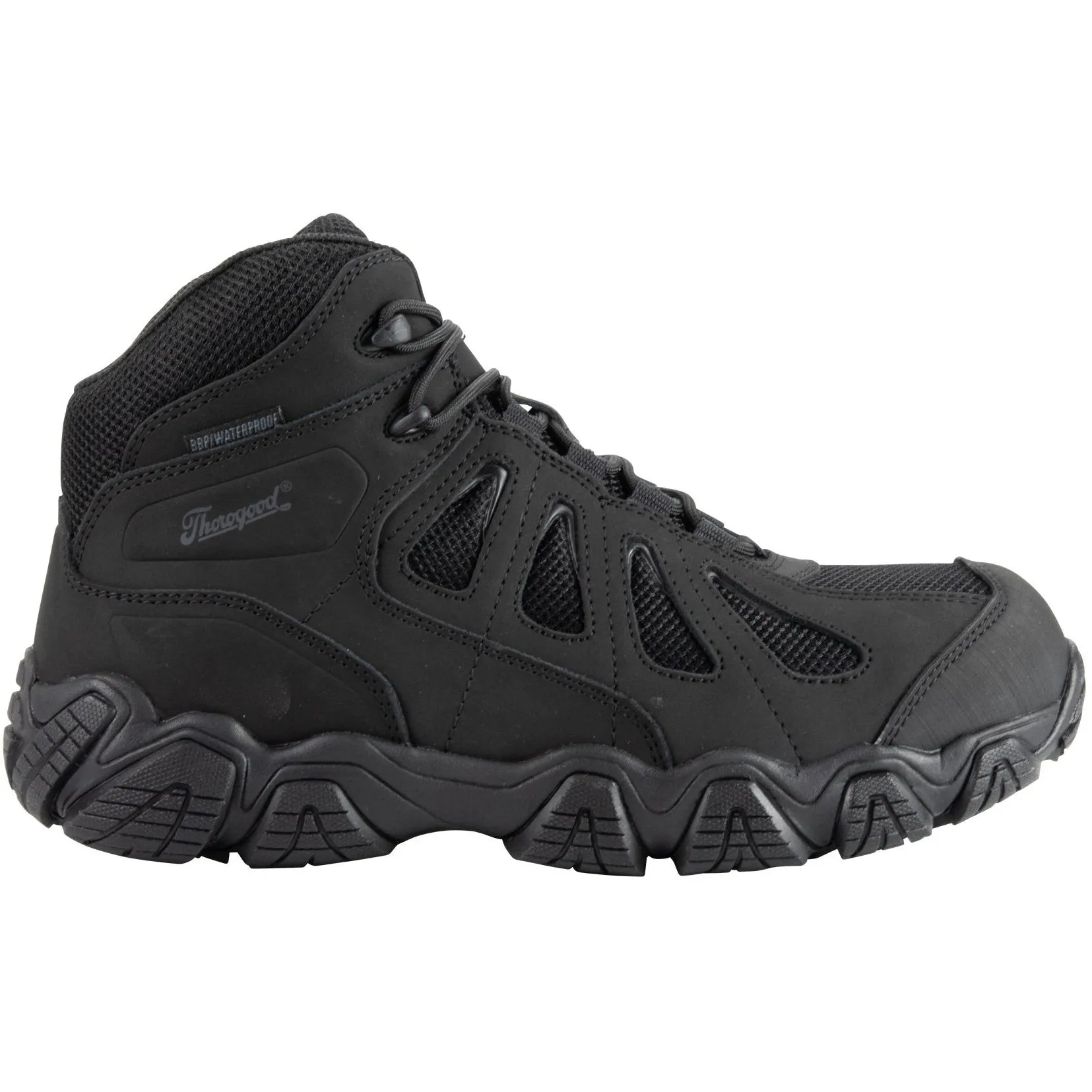 Thorogood Men's Crosstrex Mid Cut Safety Toe Waterproof Work Boot - 804-6494
