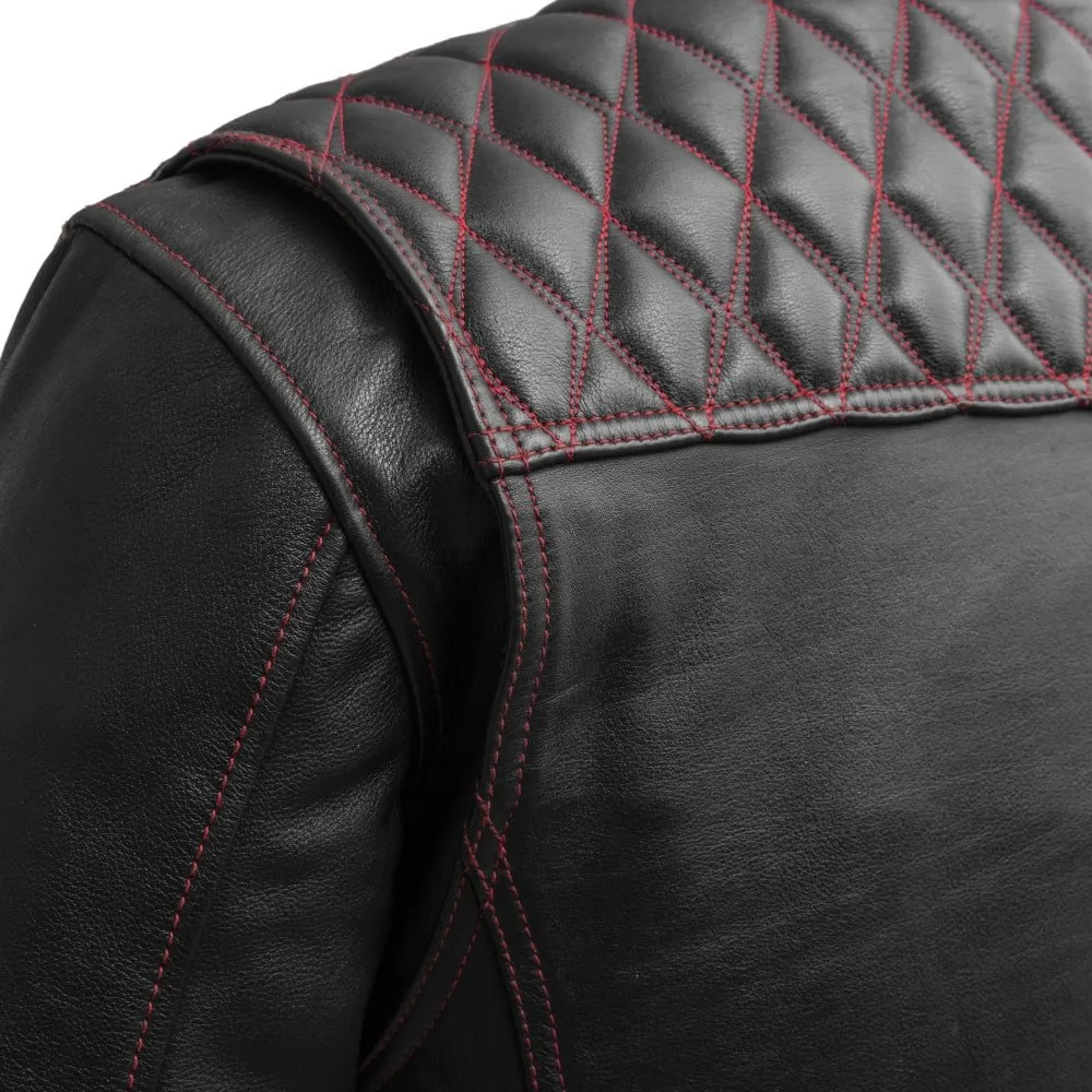 Trooper -  Men's Cafe Style Leather Jacket