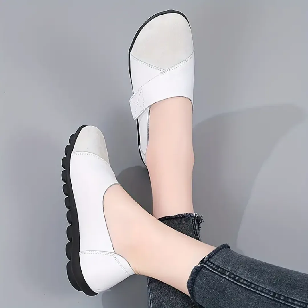 Uniqcomfy Wide Toe Box & Wide Size Leather Moccasin - Loved Colors