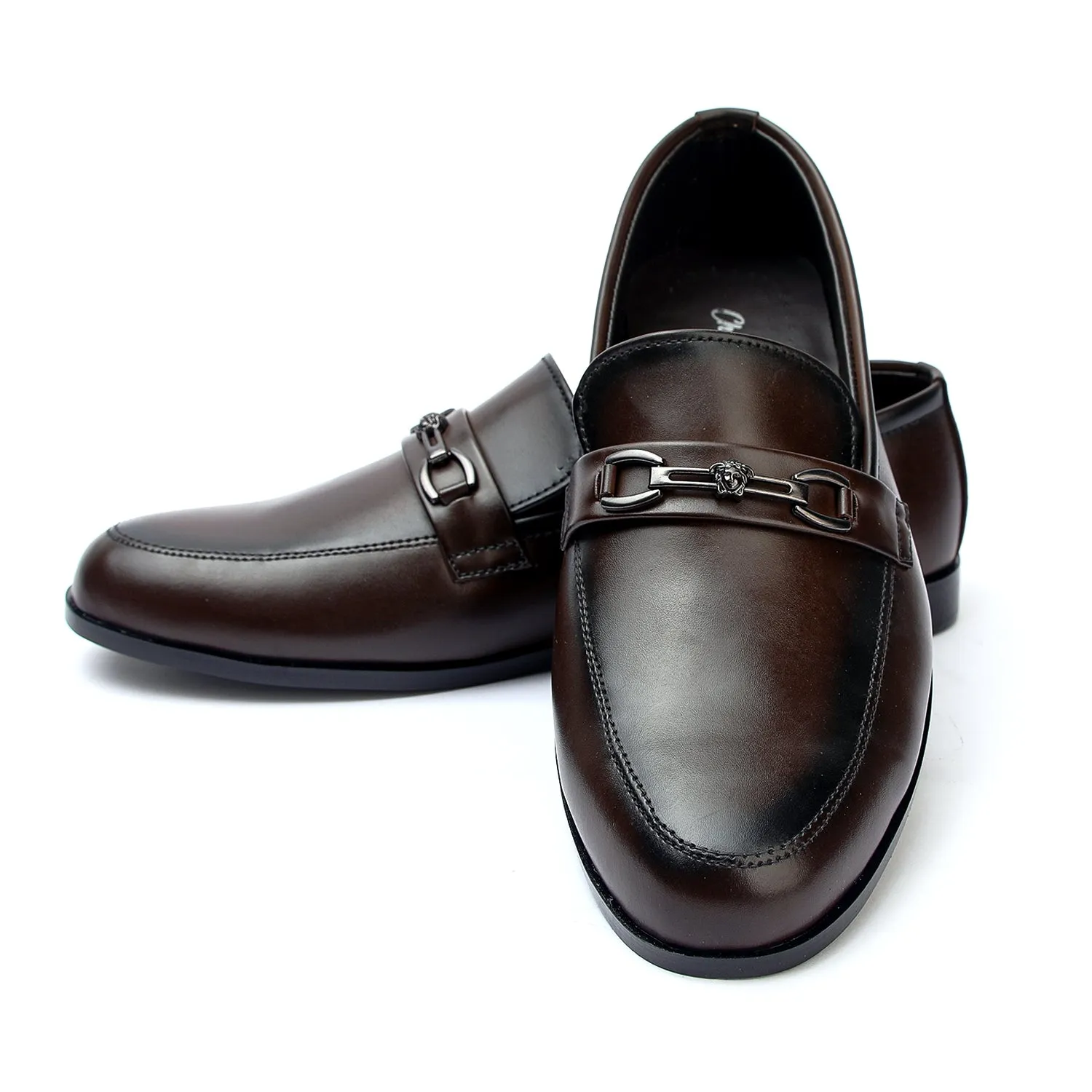 Valuable Perforated Leather - Classic Brown Men’s Loafers