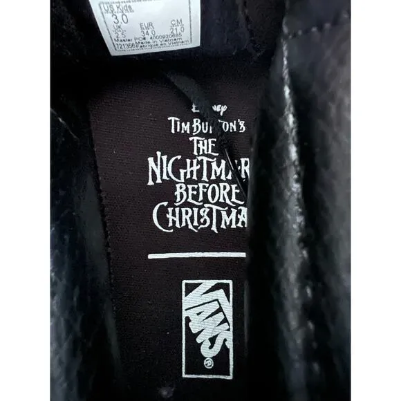 Vans Kid's Sk8-Hi Disney The Nightmare Before Christmas High Top Sneakers Size 3