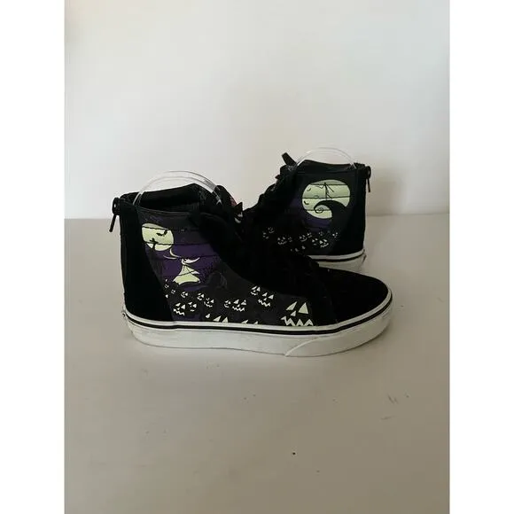 Vans Kid's Sk8-Hi Disney The Nightmare Before Christmas High Top Sneakers Size 3