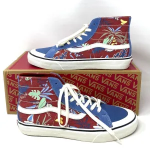VANS Sk8-Hi 138 Decon Blue Beige Men’s Suede Canvas Sneakers Size VN0A4BX2B6R