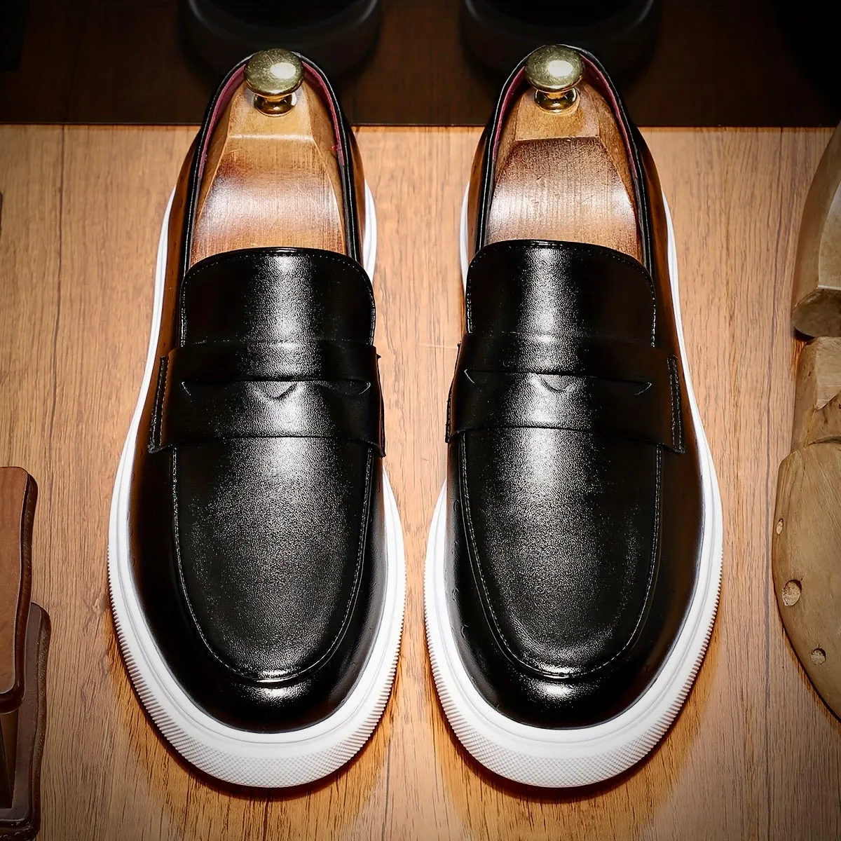 Victor Leather Loafers