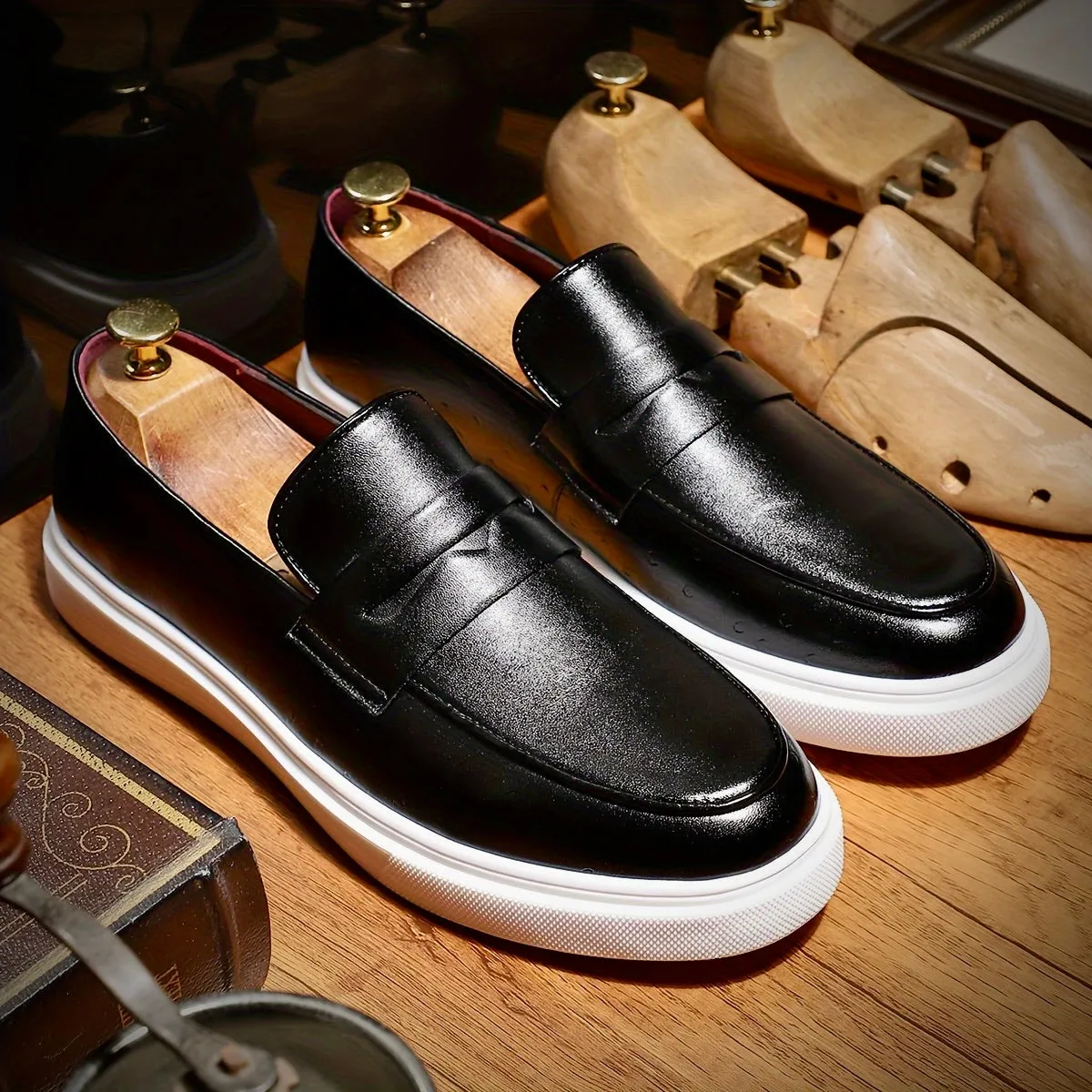 Victor Leather Loafers