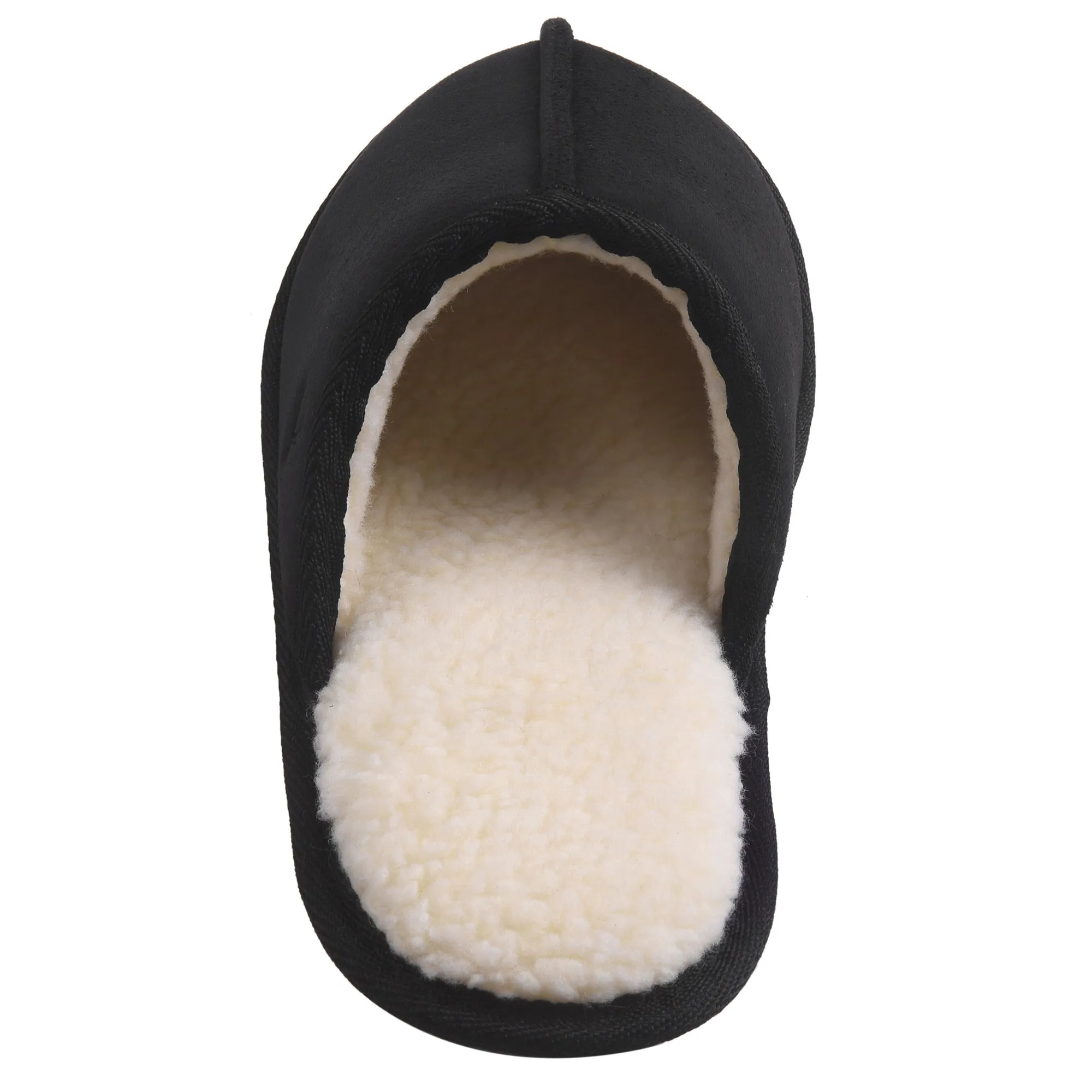 VONMAY Men's Suede Closed Toe Scuff Slipper Comfy Memory Foam Clog