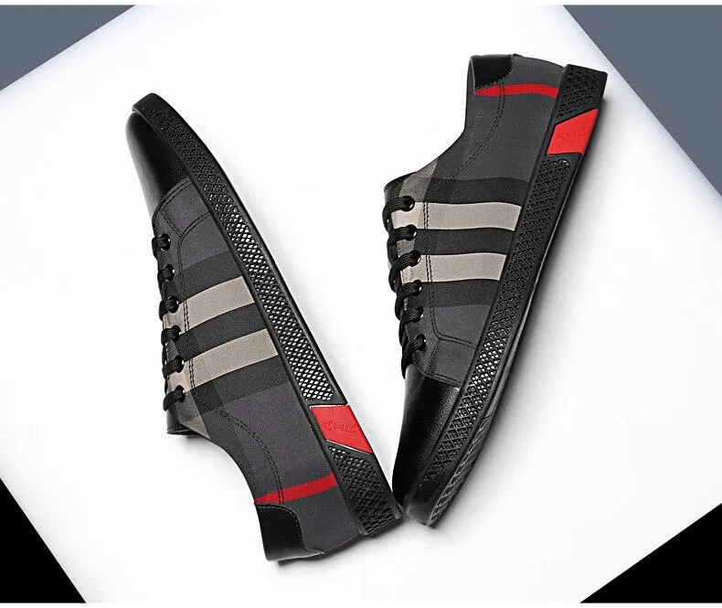 West Louis™ Leather Comfotable Flat Sneakers