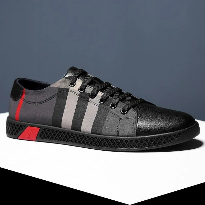 West Louis™ Leather Comfotable Flat Sneakers